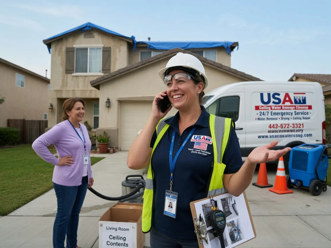 Ceiling Water Damage Restoration Truro, IA FAQs